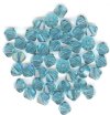 25 Indicolite 5mm Bicone Swarovski